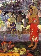Paul Gauguin Hail Mary oil painting